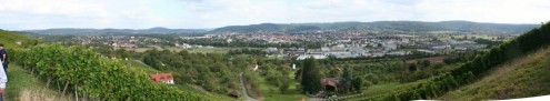 Blick auf Schorndorf vom Grafenberg Blick auf Schorndorf vom Grafenberg