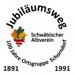 Logo Jubiläumsweg 1891 - 1991 Logo Jubiläumsweg 1891 - 1991